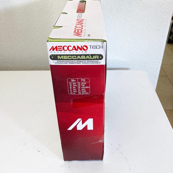 NEW Meccano Meccasaur Programmable Robotic 3 Ft Dinosaur - 715 Piece STEM - Picture 4 of 7